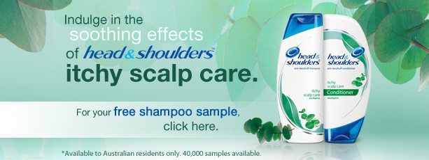Indulge in the soothing effects of head & shoulders itchy scalp care. For your free shampoo sample, click here. *Available to Australian residents only 40,000 samples available.