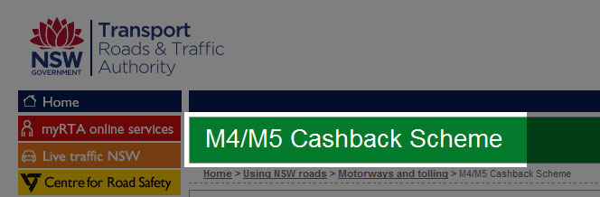 stingy-sydney-m4-m5-cashback-scheme