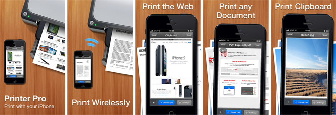 Printer Pro - Print with your iPhone. Print Wirelessly. Print the Web. Print any Document. Print Clipboard.