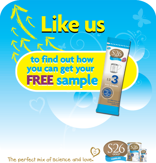 Like us to find out how you can get your FREE sample. The perfect mix of science and love. S-26 Gold Toddler.